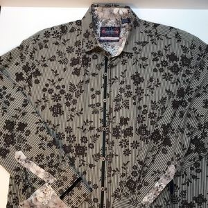 English Laundry sheer shirt xl